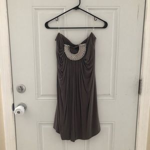 Strapless dress